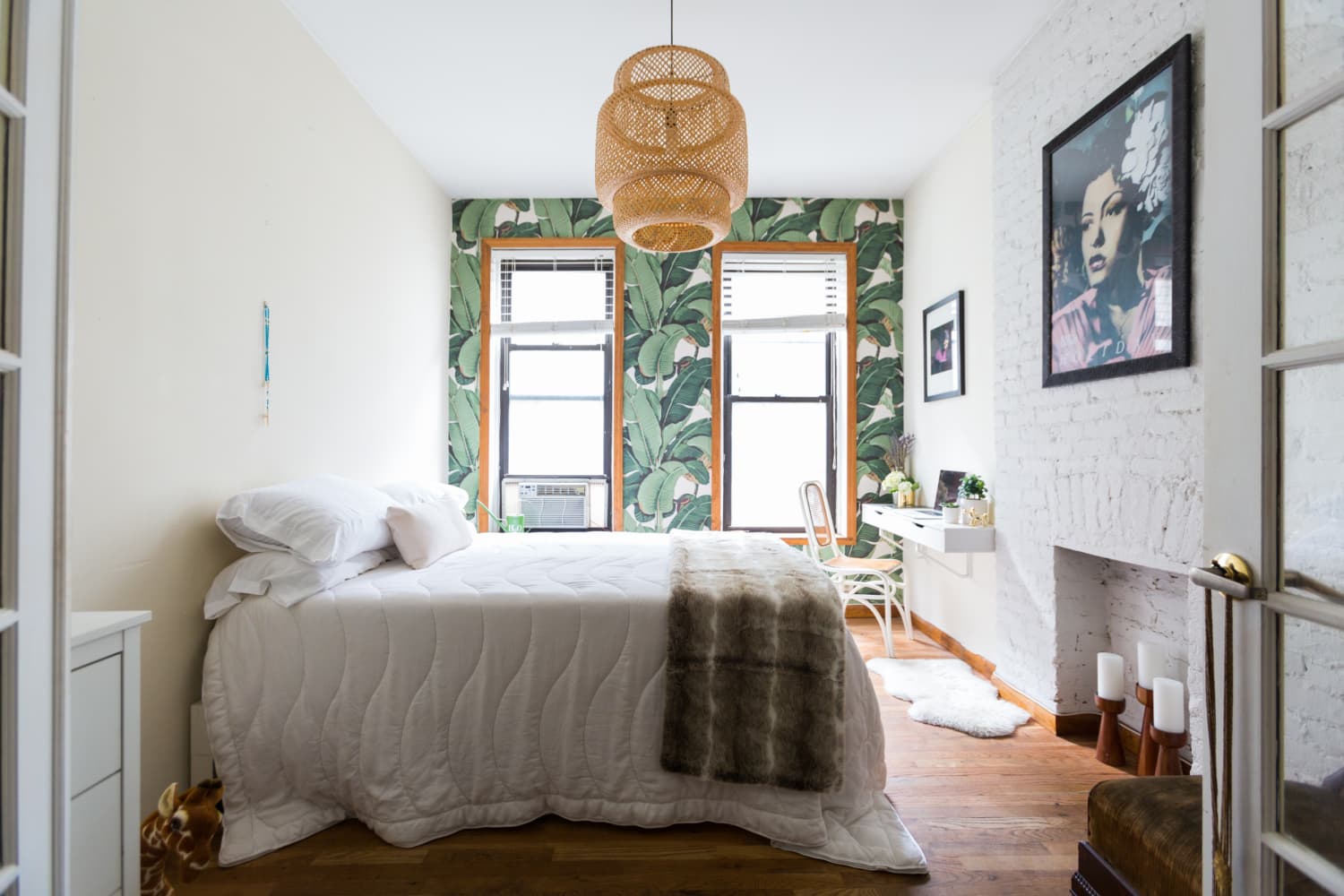 Put Your Dresser in the Closet to Maximize Bedroom Space Apartment